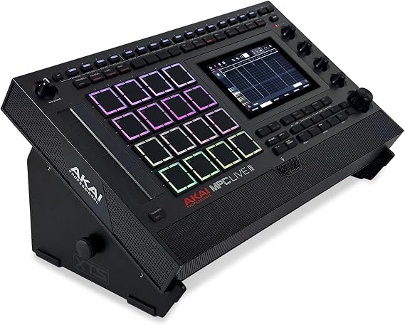XTS Series Desktop Stand System Sampler Groove Box Rhythm Machine Stand 1 Tier, Large