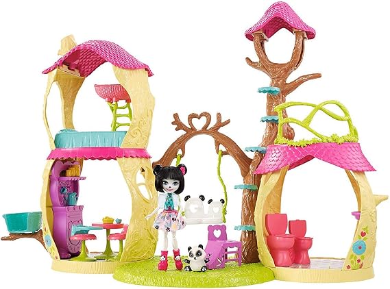 Mattel Enchantimals Playhouse Panda Set