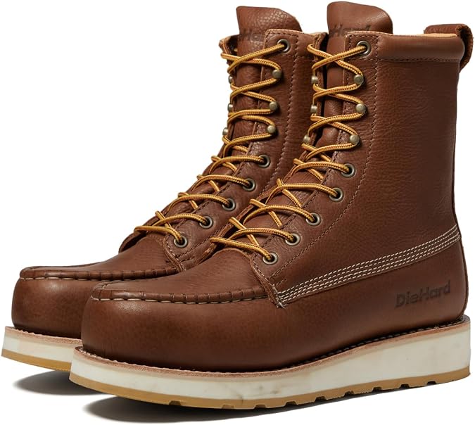 DieHard mens Malibu 8" Comp Toe