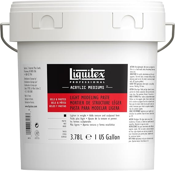 Liquitex Professional Light Modeling Paste. 3.78L (128-oz)