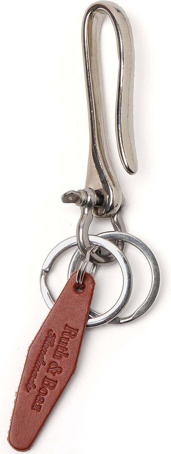 Ruth&Boaz Handmade Retro Snap U Hook Key Holder Key Ring Key Chain