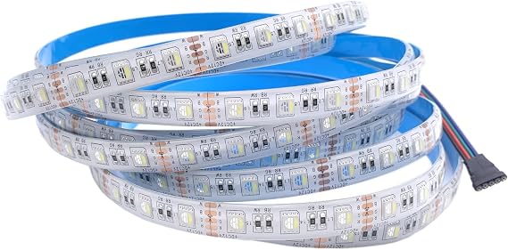 5M/lot DC 12V 24V SMD5050 RGBW RGBWW LED Strip RGB White RGB Warm White, 4 Color in 1 LED Chip,60 LED/M IP20 IP65 IP67 Waterproof LED Tape (DC12V RGBWW, IP65 Waterproof)