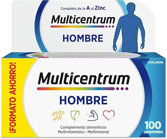 Multicentrum Men's Multivitamin Multimineral, Gluten Free, 100 Tablets