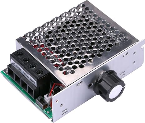 Yeeco AC 110V 10000W SCR Electronic Voltage Regulator Motor Speed Control Thermostat Governing Governor dimmer
