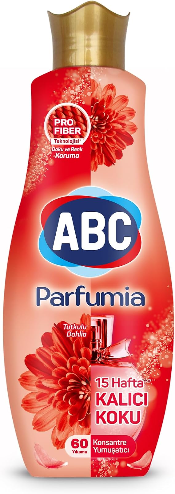 ABC Parfumia Tutkulu Dahlia 60 Yıkama Çamaşır Yumuşatıcısı (1 x 1440 mL)
