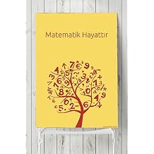 Postermanya (pster6364) Matematik Hayattır Eğitim Posteri 2 (70x100cm)