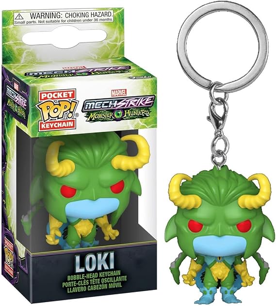 Funko Pop! Keychain: Monster Hunters - Loki