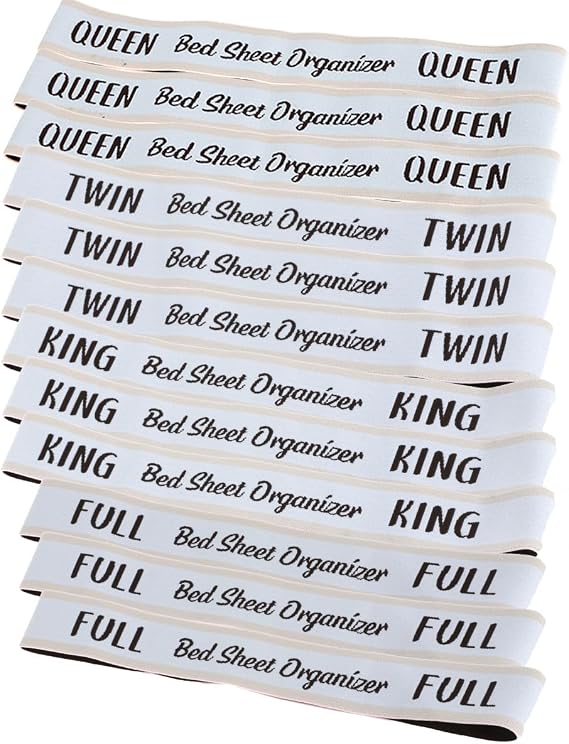 12Pcs Bed Sheet Organizer Bands Set Elastic Sheet Storage Bands Straps for Bed Sheet Bedding Sheet Straps Polyester Elastic Sheets Fastener Straps for Bedsheet Pillow Case Duvets Wardrobe Bedroom Dorm