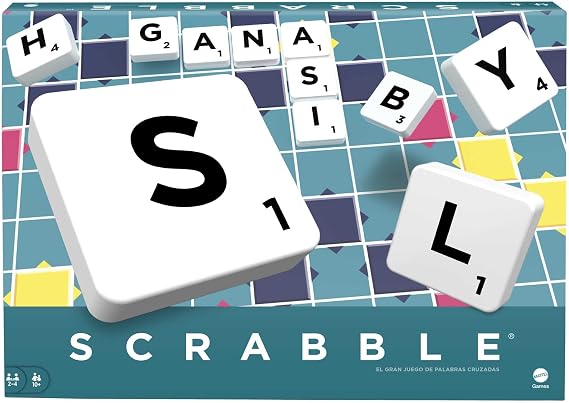 Mattel Games Scrabble Original - Crosswords Board game ITALIAN VERSION, Y9595