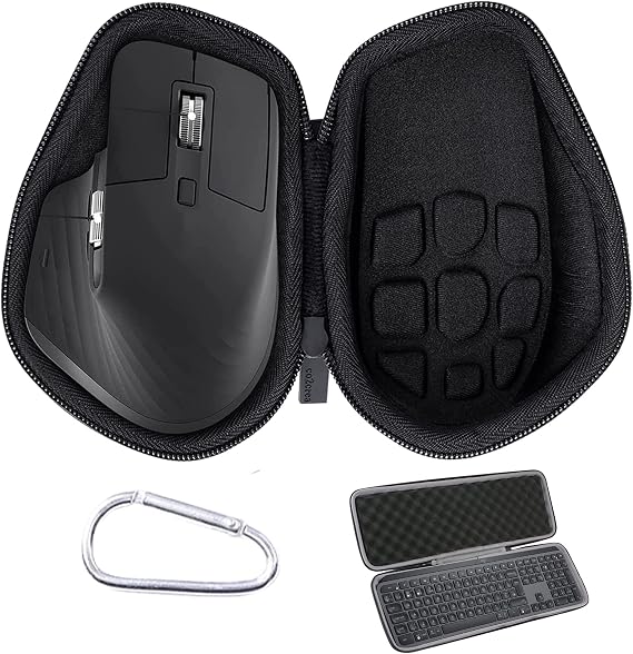 Hard Case for Logitech MX Master 3S Mouse + MX Keys Keyboard