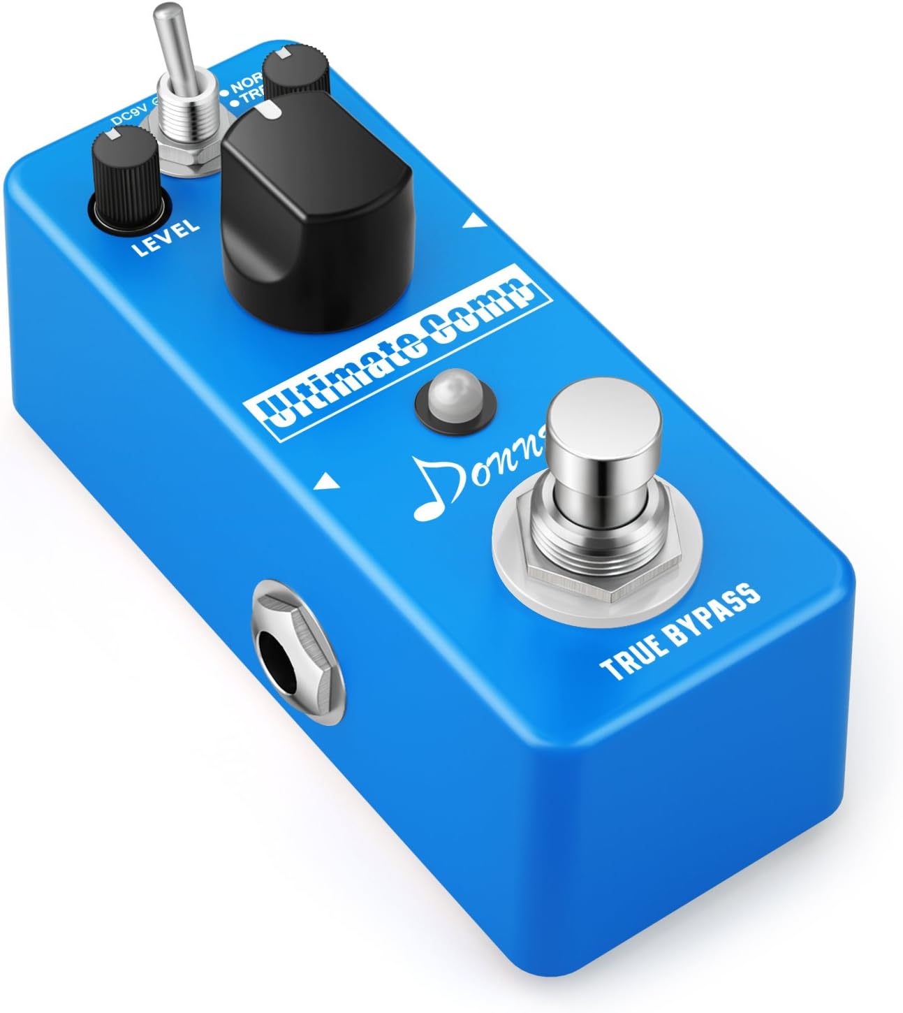 Donner Compressor Pedal, Ultimate Comp 2 Modes Compression Effect Pedal Pure Analog for Electric Guitar and Bass True Bypass