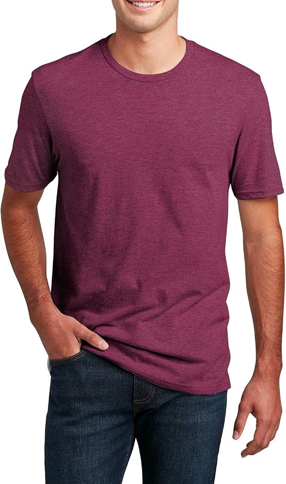 JustBlanks Men's Short Sleeves Tee Perfect Blend Crew Neck Tee Shirt Perfection Softest Crew Neck T-Shirt for Men