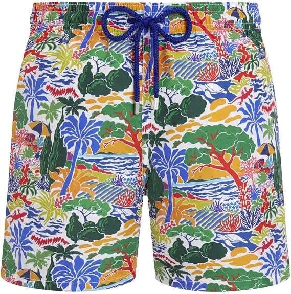Men Swim Shorts Seaside Life