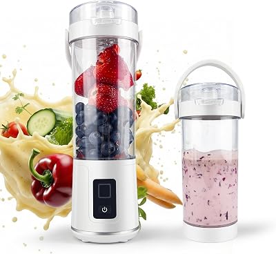 Portable Blender - Citrus Juicer with Type-c Rechargeable WHITE-BS-B01