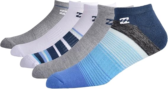 Billabong Men's Half Cushion Low Cut Socks