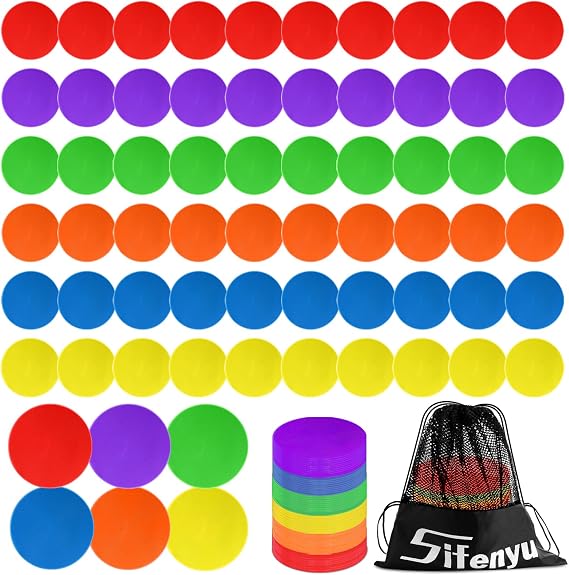 Poly Spots for Gym Floor 4inch 4.72inch 6inch 9 inch Poly Spot Markers