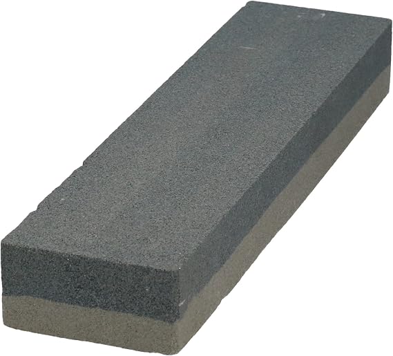 8" Oilstone Combination Sharpening Oil Stone Coarse & Fine Blade Sharpener