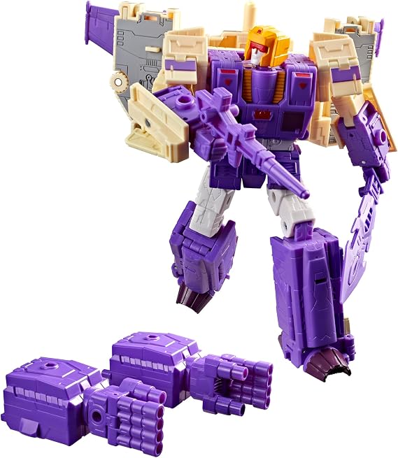 Transformers Studio Series The The Movie Blitzwing, Collectible 3-in-1 Converting 17.5 cm Leader Class Action Figure, 8+