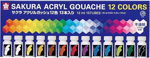 Sakura Color Acrylic Gouache