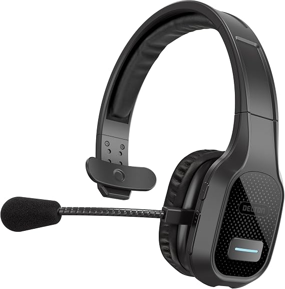 Delton Wireless Computer Headset, Trucker Bluetooth Headset