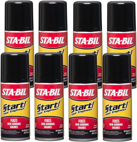 STA-BIL Start Your Engines!, 2 oz, 8-Pack