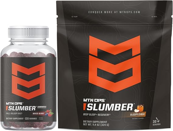 MTN OPS Slumber Gummies + Slumber Sleepy Cider Bundle
