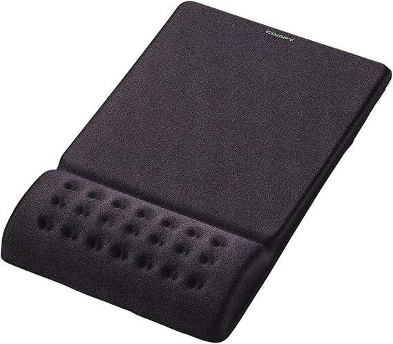 Elecom COMFY Mouse Pad Black MP-095BK