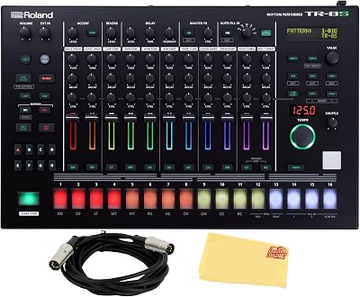 Roland TR-8S Rhythm Performer Bundle with MIDI Cable and Austin Bazaar Polishing Cloth
