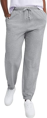 Hanes Womens Essential Jogger Pants, Drawstring Sweatpants for Women, 100% Cotton Jersey, 29"