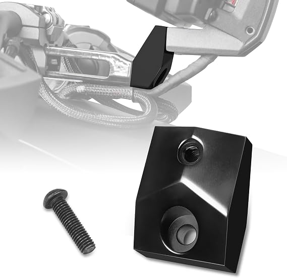 Aluminum Gauge Riser Fit for Can-AM Ryker 600 /900 / Rally (2019-2025) & Sport (2022-2025) 1-1/4" Up Gauge Mount Bracket Gauge Instrument Riser #41-417