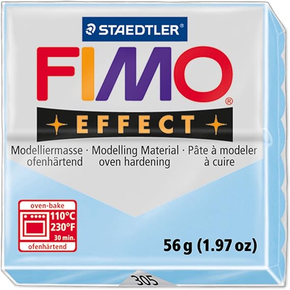 STAEDTLER Fimo Effect Polymer Clay 2oz-Aqua
