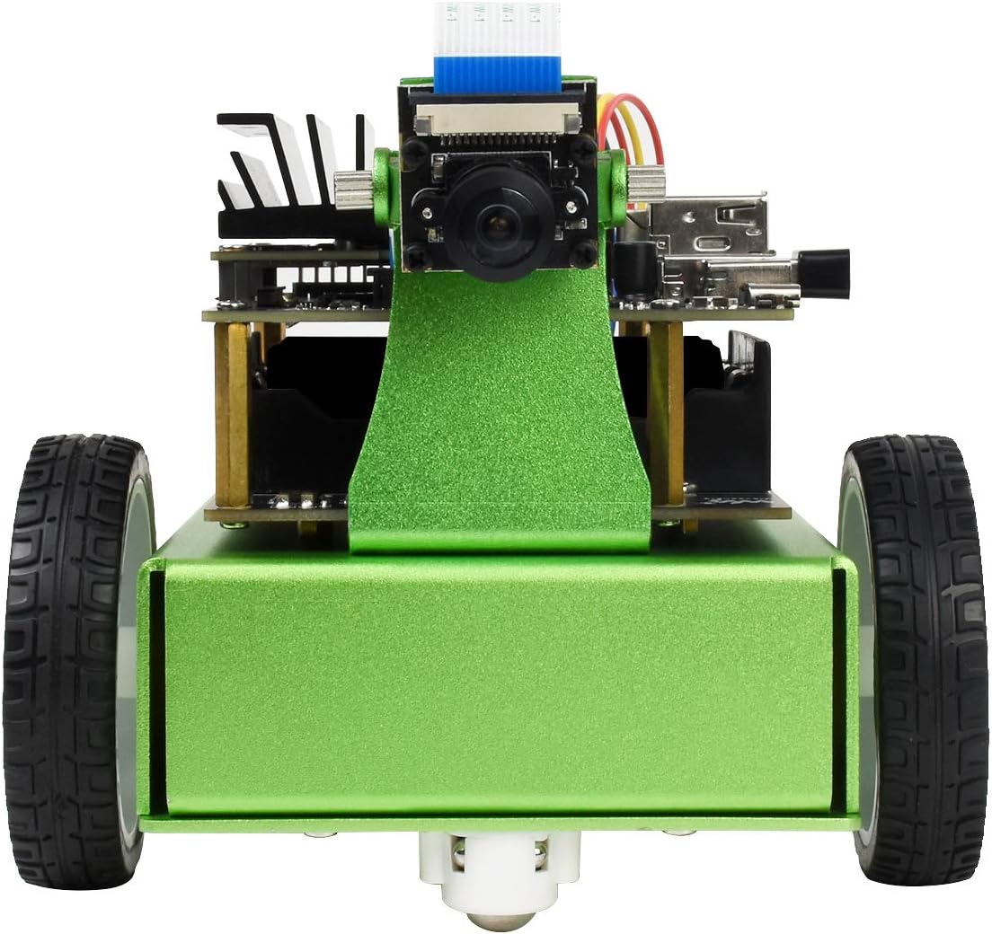 Waveshare JetBot 2GB AI Kit 2D Lidar Camera GPU with Speaker and Microphone AI Based Smart Robot Jetson Nano 2GB Developer Kit