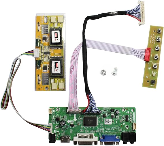 H/D VGA DVI Audio LVDs Controller Board 30 pin for 17" 19" 1280x1024 M170EG01 M170EN01 M170EN06 M170ETN01 1 LCD Gaming Screen Panel