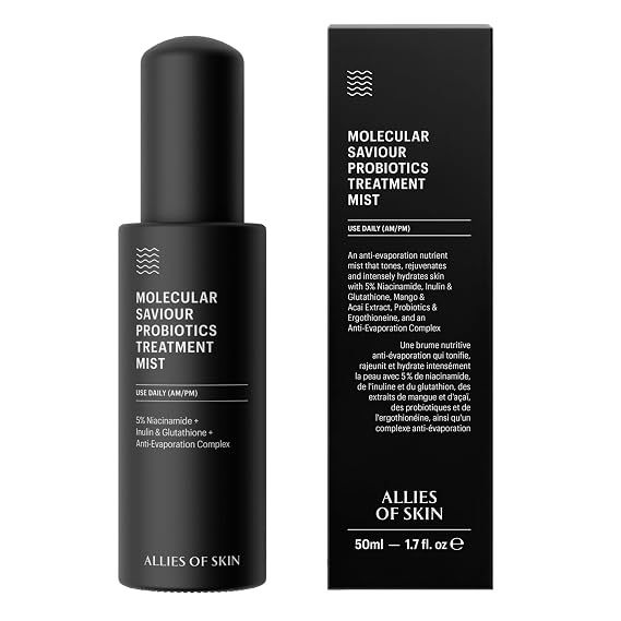 Allies of Skin Molecular Saviour Probiotic Face Mist, 1.7 Fl Oz