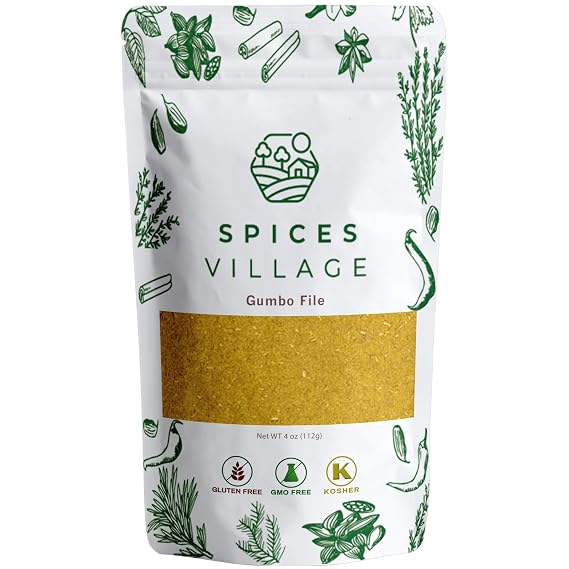 SPICES VILLAGE File Spice, File Powder Seasoning, 4 oz, Kosher