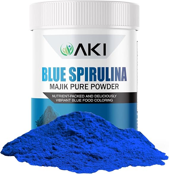 Blue Spirulina E18 Powder - Phycocyanin & Vegan & Shelf Stable - 1oz/28.35g