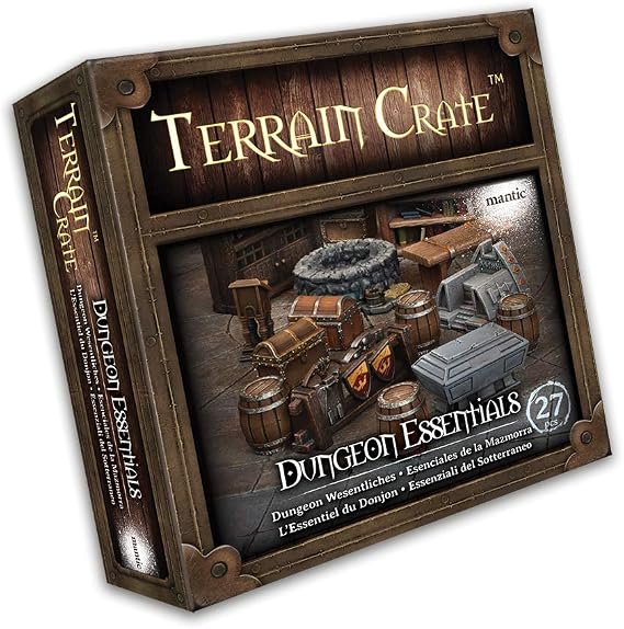mantic TerrainCrate: Dungeon Essentials Games