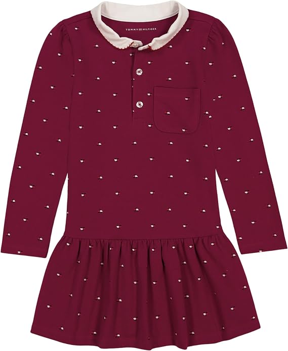 Tommy Hilfiger Girls' Pique Polo Dress