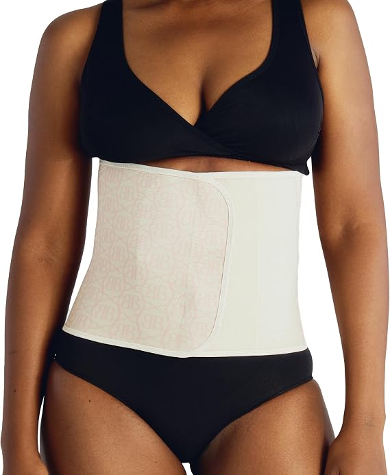 Belly Bandit Original Postpartum Adjustable Belly Wrap | Compression Abdominal Binder for Recovery, Supports Core, Waist, Back After Childbirth, Eases Discomfort
