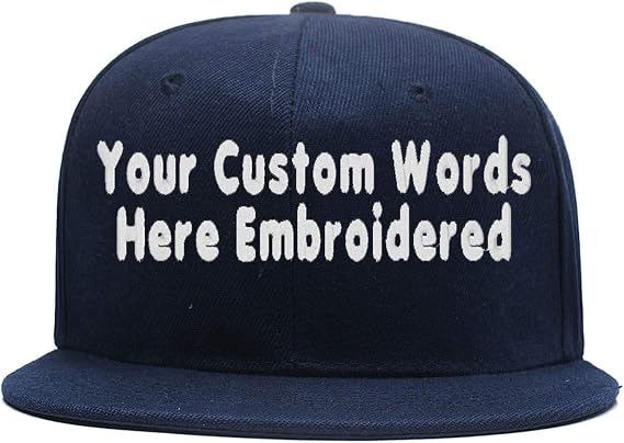 Eray Hip Hop Snapback Casquette,Embroidered.Custom Flat Bill Dance Plain Baseball Dad Hats