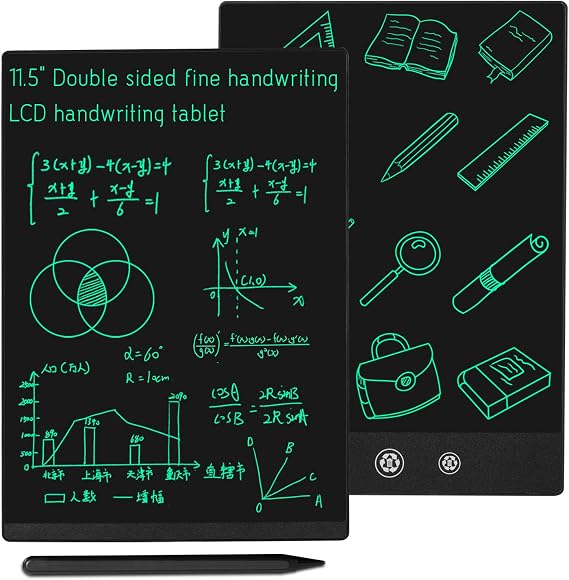 LCD Writing Tablet 11.5 Inch Double Display