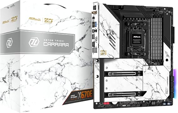 ASRock X670E Taichi Carrara Support AMD AM5 RYZEN 7000 Series Processors Motherboard
