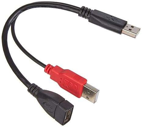 DeLock USB Power Adaptor Cable 2 x USB