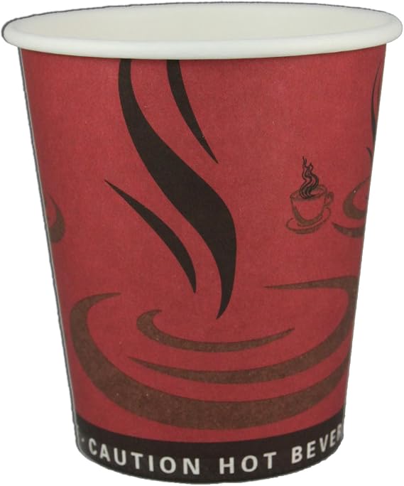 Paper Hot Cup Generic Print (8oz, 1000ct)