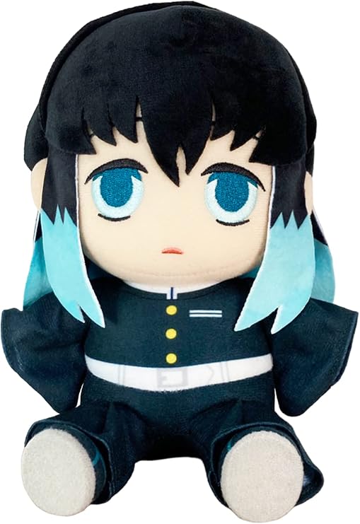 Great Eastern Entertainment Demon Slayer - Muichiro Tokito Sitting Pose Plush 7" H