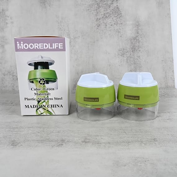 Handheld Spiralizer Vegetable Slicer, Adjustable Zucchini Carrot Noodle Maker, 2PCS