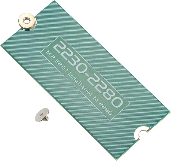 MECCANIXITY M2+ M.2 NGFF/NVME Length Extend SSD Adapter 2230-2280 Only | SSD Extension Bracket Card Plate, PCB Board, for PC Computer Case