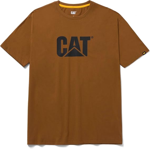 CAT Men's Tm Logo Teetm - Playera with De Tm Logotype. T-Shirt (Pack of 1)
