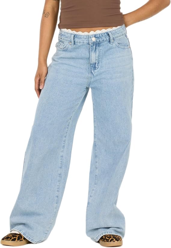 Forever 21 Women's Wide-Leg Jeans