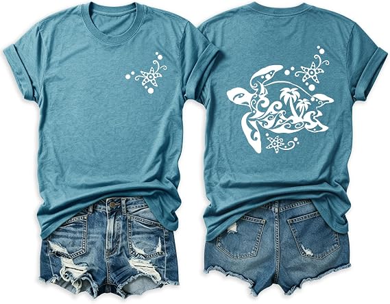 Anbech Cute T Shirts for Women Graphic Tees Short Sleeve Summer Tops